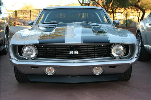 Bret Michaels 1969 Camaro at Barrett-Jackson